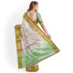 Exclusive Light Green Tissue Bengal Saree